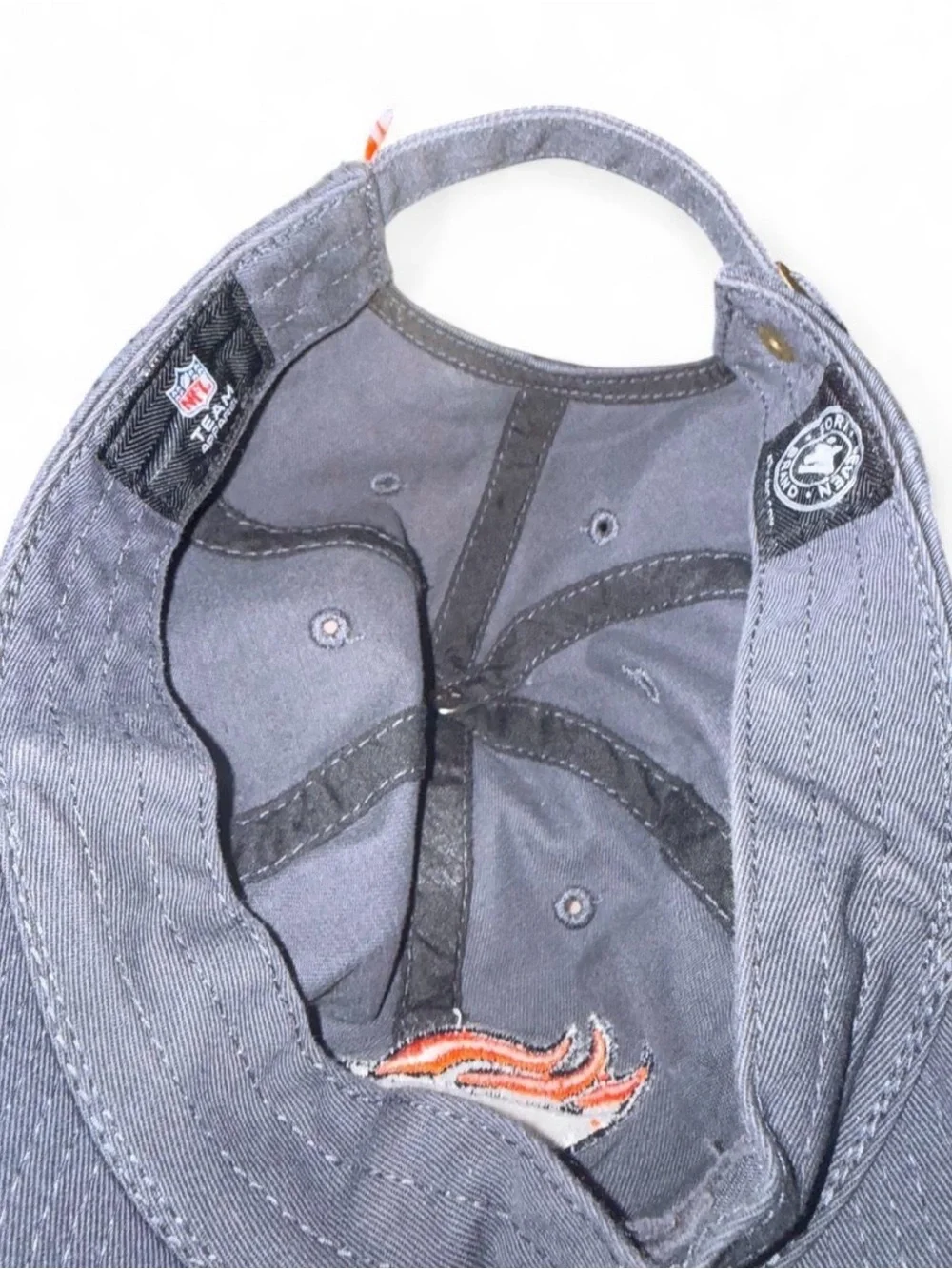 47 Brand NFL Denver Broncos Black Baseball Cap with Embroidered Logo Dad Hat